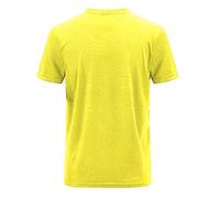 Sports T-Shirts Men's Short Sleeve T-Shirts Functional Shirt Running Shirt Quick-Drying Breathable Sports Shirt Plain Summer Fitness Shirt Training Shirt for Running, Workout Bodybuilding, yellow, L