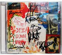 SPORTS TEAM CD Deep Down Happy DEBUT Album - Mails same day FULLY SIGNED