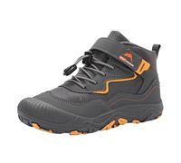 Sports Trainers for Kids Teens Light Up Girl's Cute Sportschuhe Printing Shoes School Pe Gym Sneakers Boys' Handsome Closed Toe Outdoor Grey