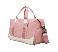 Sports Training Bag - 35 Litre Versatile Swimming Tote Lightweight Shape, Wet & Dry Separation + Independent Start Space | Durable Reinforced Synthetic Fiber - For Women, pink, Se référer au