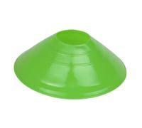 Sports Training Marker Cone Disc Dome With Circular Opening And Glossy Finish Lightweight Stackable PE For Speed Marking Practice Routines Suitable For School Physical Education Coaching , Green