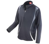 Sports Trial Performance Training Top Spiro Black M