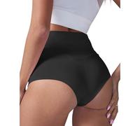 Sports Trousers Women Short 2 in 1 Women's High Waist Yoga Shorts Gym Workout Booty Dance Hot Pants Athletic Butt Lifting Sports Leggings Muslin Shorts Women, black, M