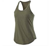 Sports Vest For Women Tank Tops Sleeveless Workout Fitness Running T Shirt Baggy Seamless Lightweight Cooling Undershirt Racer Back Quick Dry Yoga Vests Breathable Loose Fit Gym Tops For Ladies