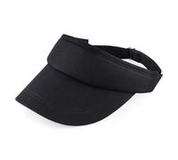 Sports Visor Sun Protector Cap Summer Golf Tennis Cotton Twill Hat Mens Womens