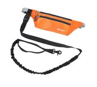 Sports Waist Pack Multifunctional Multifunctional Multiple Pocket and Dog Leash for Outdoor Activity