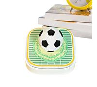 Sports Watch - Sculptural Daily Diary Spherical Notepad Creative Stationery Ornament | Football Themed Countdown for Birthday Holiday Using Leaves