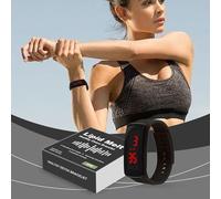Sports Watch The Fashion Choice of Outdoor Fitness Management Artifact Personality Portable Use Anytime Anywhere Enjoy Life! Smart Elegant (Black, 22cm)
