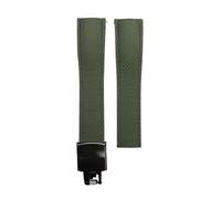 Sports Watchband Curve End 20mm 21mm FKM Watch Strap 18/19/22MM Rubber Band Compatible With Omega Compatible With Seiko Men's Belt