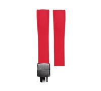 Sports Watchband Curve End 20mm 21mm FKM Watch Strap 18/19/22MM Rubber Band Compatible With Omega Compatible With Seiko Men's Belt