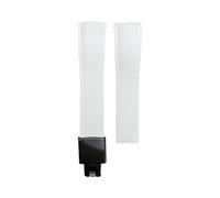 Sports Watchband Curve End 20mm 21mm FKM Watch Strap 18/19/22MM Rubber Band Compatible With Omega Compatible With Seiko Men's Belt