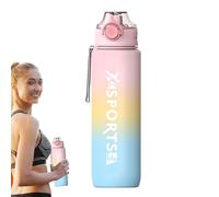 Sports Water Bottle, Insulated Fitness Piston, Refill Container, Leak-fit Fitness Sipper, Travel Shipping Jug, Outdoor Carrier Cup, Portable Ship, Cup Dispenser for Cycling, Hiking, Wa