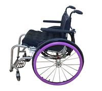 Sports Wheelchair Push Wheel Sleeve Rim Sleeve 22/24-inch Wheelchair Push Rim Covers Multicolor(Purplea,24Inch)