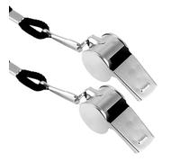 Sports Whistle, Whistle with Lanyard,Training Whistle Basketball Whistle 2 | Portable Training Whistle Metal Teacher Whistle for Referees and Officials
