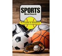 Sports Word Search: 55 puzzles and solutions