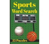 Sports Word Search: Get ready to flex your mental muscles with 55 exciting sports-themed puzzles! | Easy to read print | Solutions in the back