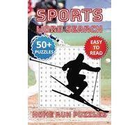 Sports Word Search Puzzle Book: Explore puzzles about popular sports, extreme adventures, Olympic events, and the iconic athletes who’ve made history. Perfect for sports fans and puzzle lovers alike!