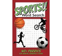 Sports Word Search Puzzle Book | Fun & Relaxing Puzzles!: Dive into 40+ engaging puzzles featuring sports, teamwork, technique, and more! Perfect for keeping your mind sharp while having fun.
