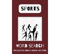 Sports Word Search Puzzle Book: With Easy To Read Print about Sports, Cricket, Football and More | 6x9 Inches, 110 pages | 50+ puzzles ... Gift for Vacations, Holidays, and Free Times