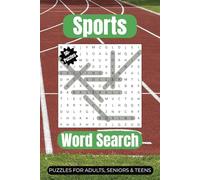 Sports Word Search Puzzle Book: Word Searches with Easy to Read Print about Sports, Football, Basketball and More | 6x9 inches, 110 pages | 50+ ... for Vacations, Holidays and Relaxing Times