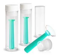 SPORTS WORLD VISION | Contact Lenses Applicator & Remover Tool with Storage Case | 3PCs Green Silicone Lens Inserter with Suction Holder for Coloured Contact Lenses