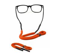 SPORTS WORLD VISION Floatable Glasses Strap - Premium-Visibility Neon Cord for Water Sports | 70cm Adjustable Stopper & Anti-Slip Sunglasses Strap Retainer in 1 or 2 Pack