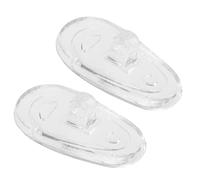 Premium Grade Soft Silicone Nose Pads Tear Drop A Shaped Push Click or Screw in Nose Pads 4 Different Sizes, 11mm, 13mm 15mm, 17mm Different Quantity for Sunglasses Eyeglasses by Sports World Vision