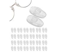 SPORTS WORLD VISION Glasses Nose Pads | Premium Quality Soft Silicone A-Shape Nose Pads for Glasses | 13mm Push-in Glasses Cushions in 25 Pairs