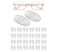 SPORTS WORLD VISION Glasses Nose Pads | Premium Quality Soft Silicone A-Shape Nose Pads for Glasses | 13mm Push-in Glasses Cushions in 25 Pairs