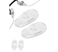 SPORTS WORLD VISION Glasses Nose Pads | Premium Quality Soft Silicone A-Shape Nose Pads for Glasses | 17mm Screw-In Glasses Cushions in 2 Pairs