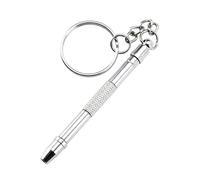 Sports World Vision Silver Stainless Steel Keychain Precision Screwdriver Set - 5-in-1 Mini Small Screwdriver Set for Glasses, Ring Doorbell, Watches & Jewelry Repair