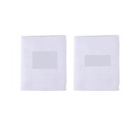 Sports wristbands 1 Pair Outdoor Sports Wrist Guard Unisex Running Breathable Badminton Basketball Ride Sweatband Elastic Protective Gear for sports(White)