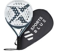 SportsBlue Carbon Surface Padel Racket - Pro-Series Tennis Paddle Racket - All Pala Padels Racquets (Redefined X), 1)