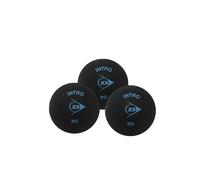 Sportsends Dunlop Intro Blue Dot Squash Ball (Pack of 3 Balls)