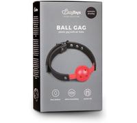 Ball Gag With Large Silicone Ball Black
