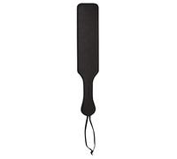 Sportsheets Leather Paddle Fur Side White/ Black