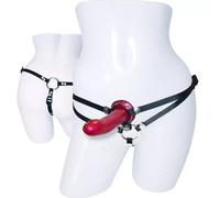 Sportsheets Menage A Trois Double Penetration Harness With Dildo