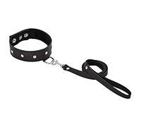 Sportsheets Restraint Leather Leash&Collar