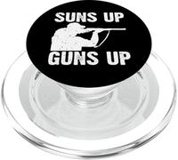 Sportsman Suns Up Guns Up Hunting Humor Hunter PopSockets PopGrip for MagSafe