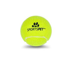 SPORTSPET 5 Inch Tennis Ball for Dogs (1 Pack)