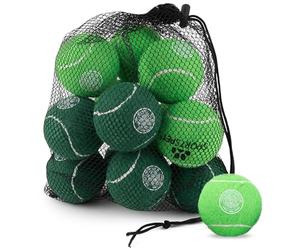 SPORTSPET Celtic Tennis Dog Balls, PACK OF 12 (64mm)