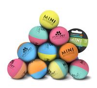 SPORTSPET Mini Bounce Dog Balls for Puppies, PACK OF 15 (45mm)
