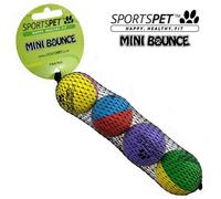 Sportspet Mini High Bounce Dog Toy 4 Ball