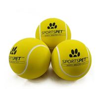 SPORTSPET Tennis Bounce Dog Balls, PACK OF 3 (64mm)