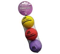 Sportspet Tough Bounce High Bouncing Double Thickness Ball For M/L Dogs 3 Pack