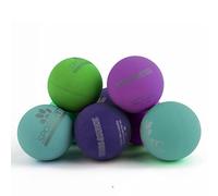 SPORTSPET Tough Bounce Natural Rubber Dog Balls, PACK OF 8 (65mm)