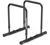 Sportsroyals Adjustable Dip Bar Station, Heavy Duty Parallette & Parallel Bars, 400LBS Stable Dip Stands for Home Gym, Calisthenics & Upper Body Workout Equipment