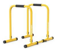 SPORTSROYALS DP3 Dip Station Adjustable Dip Bar, Heavy Duty Parallette & Parallel Bars, 400LBS Stable Dip Stands for Home Gym, Calisthenics & Upper Body Workout Equipment