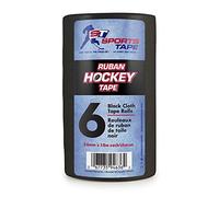 SportsTapee Hockey Tape - 6 Roll Multipack (Black)