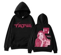 Sportswear Casual Tate McRae Support Peripheral Hoodies Men's and Women's Oversized Long Sleeved Pullovers XS-3XL-Black||m